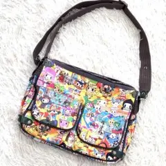 美品賑やかプリントtokidoki カラフルショルダーバッグTKDK Y2K希少のサムネイル