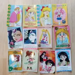 セーラームーンカード　レトロ　ちびうさ　ジュピター
