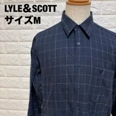 LYLE & SCOTT チェック柄長袖シャツ Mサイズ オシャレ【1006】のサムネイル