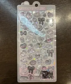 正規品 ボンボンドロップシール しろくろボンボン 白 黒 うさぎ