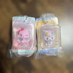 ジュエルペット　パッケージミニチュアチャーム ガーネット エンジェラ セット