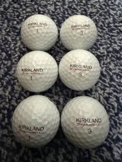 KIRKLAND Signature ゴルフボール 6個セット
