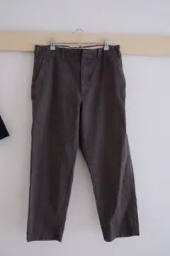 UNIQLO U ワイドフィットチノ GLAY 79cm 170/78A