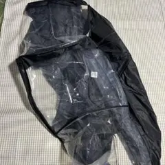 ベビーカー用 レインカバー ブラック
