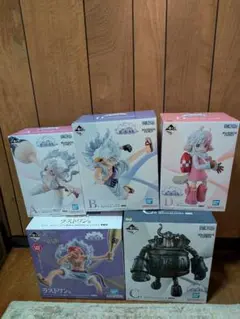 一番くじ ワンピース 思い描く未来A賞 B賞C賞 D賞 ラストワン賞5種コンプ