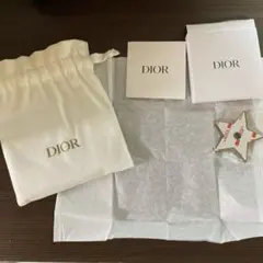 Dior スマホリング 星形　巾着袋付き