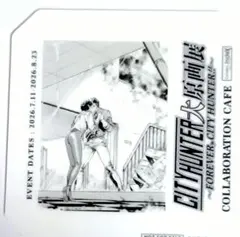 ノベルティ 非売品 シティーハンター大原画展 コラボカフェ コースター