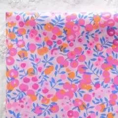 ウィルトシャー　プールパーティ　輸入リバティタナローン　30cm×50cm