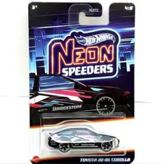 ホットウィール　ネオンスピーダーズ　トヨタ　カローラ　レビン　AE86