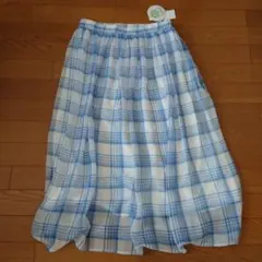 レディース　ロングスカート　Mサイズ　白