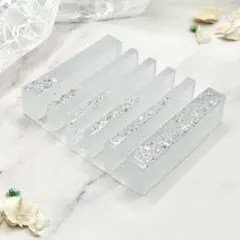凄くレア　高品質　ホワイト千層ガーデン　ホワイトラビットヘア　タワー　スタンド付 凄くレア 高品質 ホワイト千層ガーデン ホワイトラビットヘア タワー