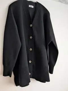 IENA スーパーファインスムースポンチ ョカーディガン黒