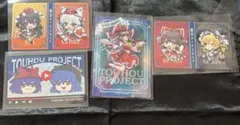 【東方project】コレクトメタリックカード、ホログラムクリアカードまとめ売り