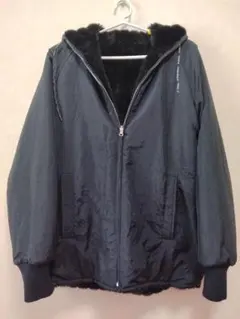 A BATHING APE　■訳アリ■リバーシブル フード付きコーチジャケットのサムネイル