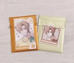 伏見ガク2点セット 【三ミ一体‼︎‼︎‼︎】チェキ風カード&ステッカー