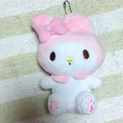 マイメロディ ぬいぐるみマスコット ポールチェーン付のサムネイル
