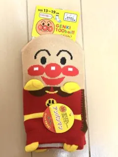 新品 アンパンマン 靴下 13-19cm