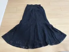 フリーズマート　レーススカート　黒　S