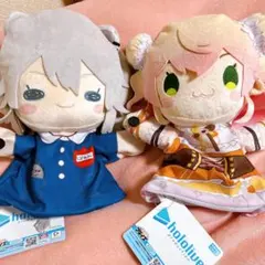 ホロライブプロダクション　パペットぬいぐるみ 桃鈴ねね　獅白ぼたん　マスコット