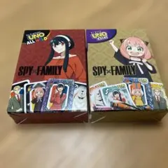 UNO SPY×FAMILY マクドナルド ハッピーセット ヨル&アーニャ
