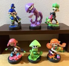amiibo スプラトゥーン 6体セット アミーボ