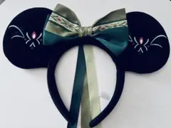 ディズニー ミニーカチューシャ アナ リボン付き