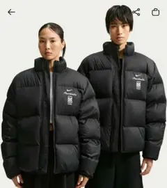 か*や様 ⭕️Nike ブラック フードダウンジャケット 【未使用】Mサイズ 2026年最新】ナイキダウンジャケットの人気アイテム - メルカリ
