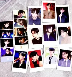 BTS　Ｖ　テテ　テヒョン　４カットフォトカード　チェキ風フォトカード　バンタン
