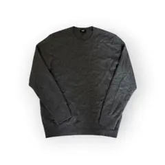 【未使用】UNIQLO ユニクロ カシミヤ クルーネックセーター L グレー