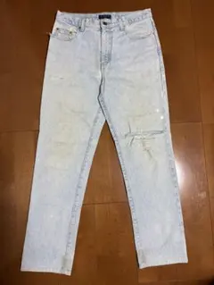GUESS ヴィンテージ デニムパンツ ライトブルー