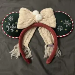 Disney クリスマス ミニーカチューシャ
