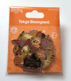 新品未使用】 ディズニー デイジー ピンバッジ ハロウィン 2005 限定