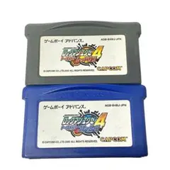 No.GB12【ソフトのみ】ロックマンエグゼ4の2点セット GBAソフト