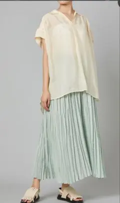着用1回美品 theory luxe 23SS Marvine Jarine 白 - メルカリ