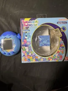 【美品】たまごっちパラダイスブルーウォーター　箱、説明書あり