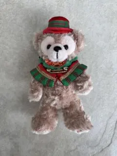 ダッフィーぬいぐるみバッジ クリスマス2015
