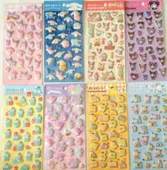 サンリオ ぷくっとシール 8種類セット まとめ売りダイソー