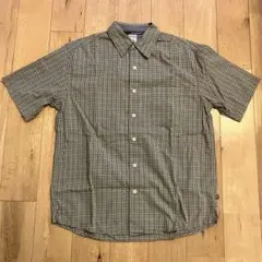 OLD NAVY オールドネイビー チェック半袖シャツ Sサイズ