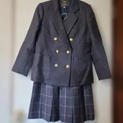 Leilian ジャケット上下 セットアップ 金ボタン　9号