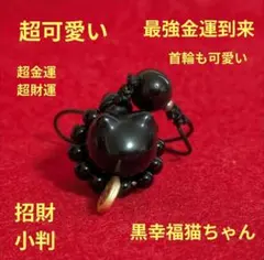 【限定お目見え】⭕️厄除開運招福招財幸福黒猫ちゃん203
