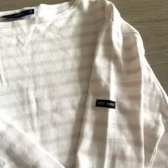 SAINT JAMES ストライプ 長袖Tシャツ