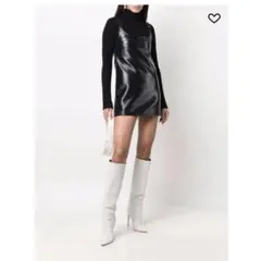 Courrèges クレージュ エナメル ノースリーブ ミニドレス ワンピース LK339861_img_02_hk.jpg