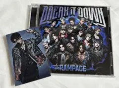 THE RAMPAGE BREAK IT DOWN 長谷川慎トレカ➕CD