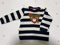 あき⭐︎様専用‼︎90サイズ＊ミキハウス クマ刺繍 セーター