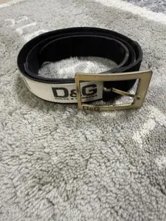 D&G DOLCE & GABBANA ベルト ロゴ キャンバスのサムネイル