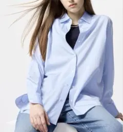 UNIQLO コットンシャツ