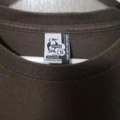 CHUMS チャムス ポケットTシャツ ブラウン S