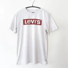 リーバイス Tシャツ クルーネック 半袖 プリント XS 灰 綿のサムネイル