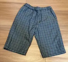 familiar シャンブレー リバーシブル ハーフパンツ 110