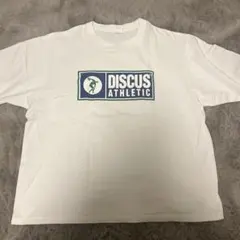 DISCUS ATHLETIC ホワイト Tシャツ美品　メンズLのサムネイル
